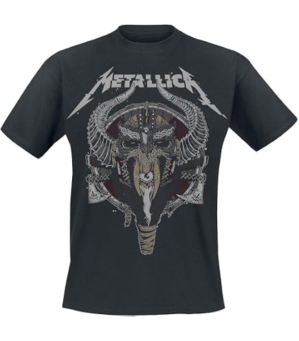 Amazon.com: Metallica Doris Pushead Art Mens Black T Shirt (Medium
