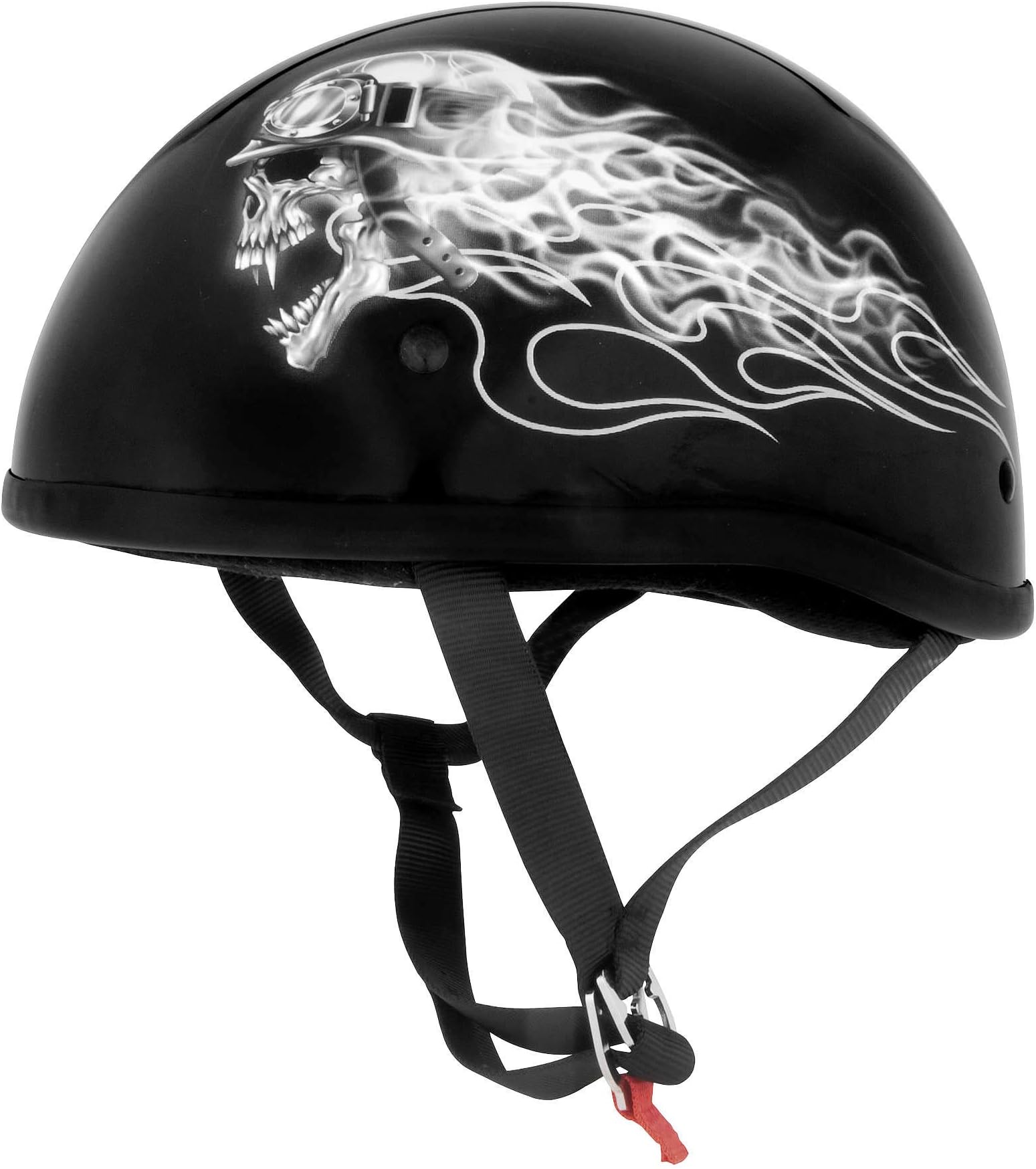 Skid Lid Helmets Sl Original Biker Skull Xl Half Helmets Pn:646930