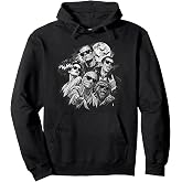 Funny Vintage 90s Halloween Frankenstein Monsters Selfie Pullover Hoodie