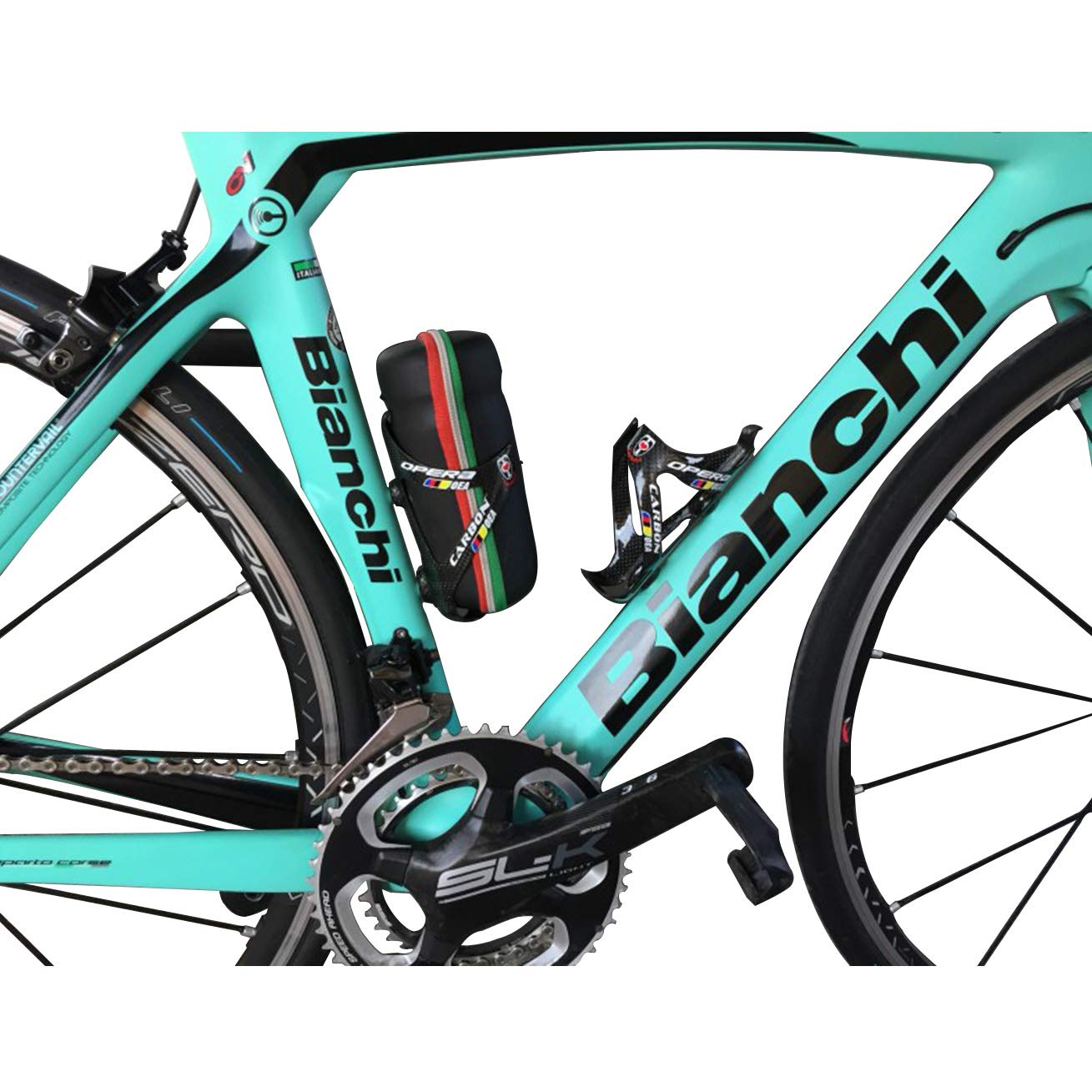 bianchi water bottle cage