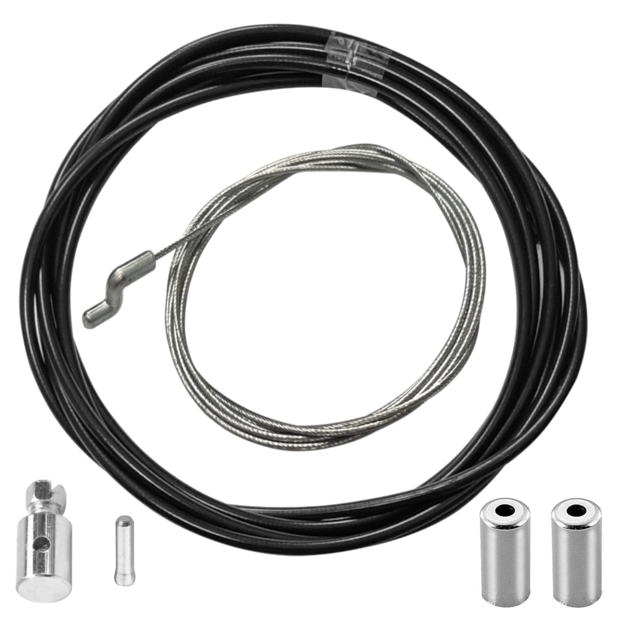 cyclingcolors Lawnmower repair set throttle cable with clamp Z S end wire stop repair lawn mower tractor brushcutter motoculture