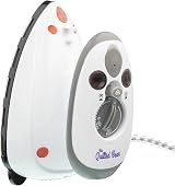The Quilted Bear Mini Steam Iron Travel Iron Compact Dual Voltage Black view 5