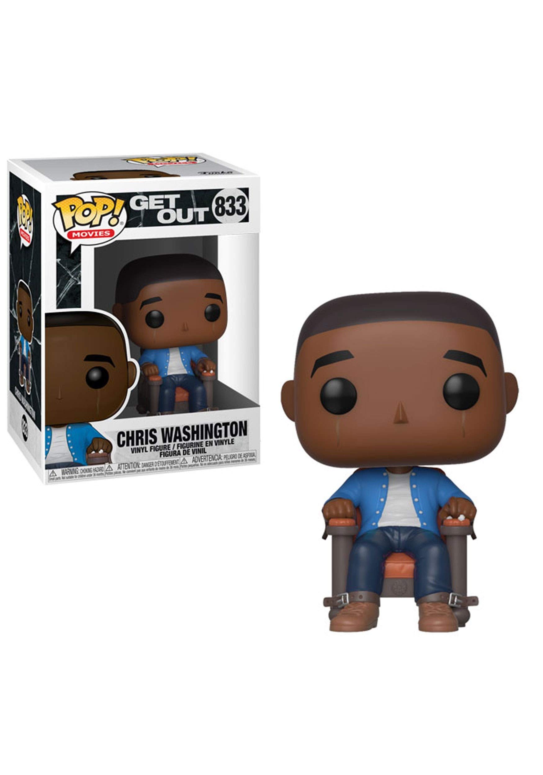 Funko POP! Movies: Get Out-Chris Washington Hypnosis - Collectable Vinyl Figure - Gift Idea - Official Merchandise - Toys for Kids & Adults - Movies Fans - Model Figure for Collectors and Display