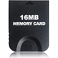 Hyamass 16MB(251 Blocks) High Speed Gamecube Memory Card, Game Memory Card Compatible for Nintendo Gamecube and Wii Console Accessory Kits - Black