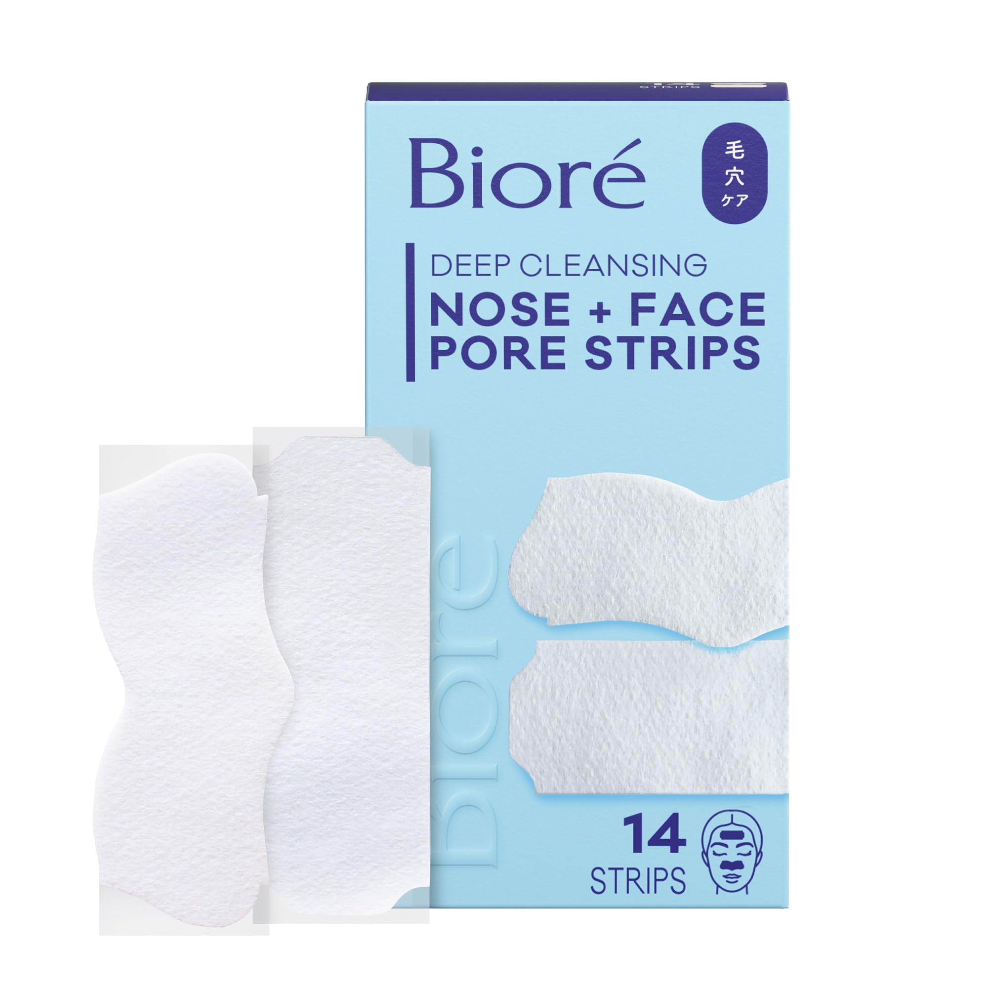 Biore Deep Cleansing Pore Strips 14's Face & Nose