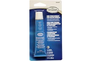 Testors Cement Adhesives Non-Toxic Cement for Plastic