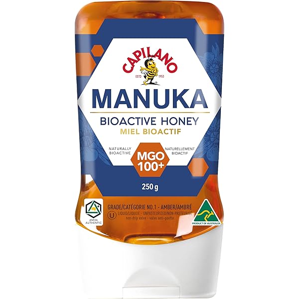 Capilano Active Manuka Honey, 100% Pure Australian Premium Manuka