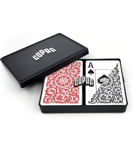Amazon.com: Copag 1546 Design 100% Plastic Playing Cards, Bridge