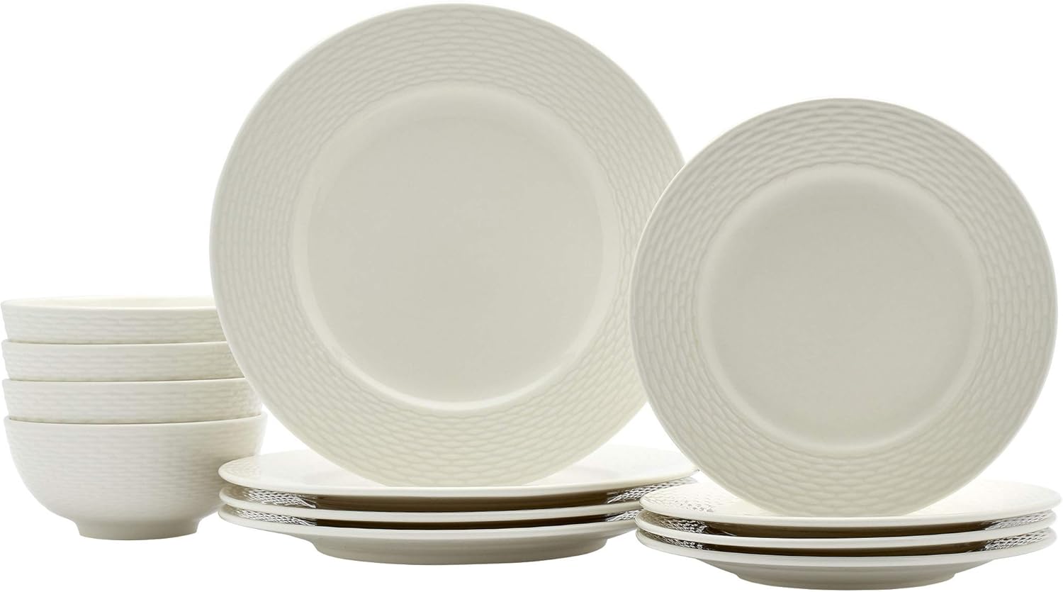 Chip Resistant Scratch Resistant Dubai 12 Piece Dinnerware Set