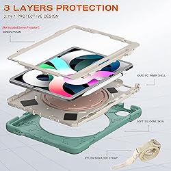 SCSVPN Kids Case for iPad Air 5th/4th Generation