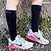 BLITZU #1 Air Travel Compression Socks 20-30mmHg for Men & Women Best Recovery Performance Stockings for Medical, Athletic, Edema, Diabetic, Varicose Veins Pregnancy Relief Shin Splints Nursing S/M