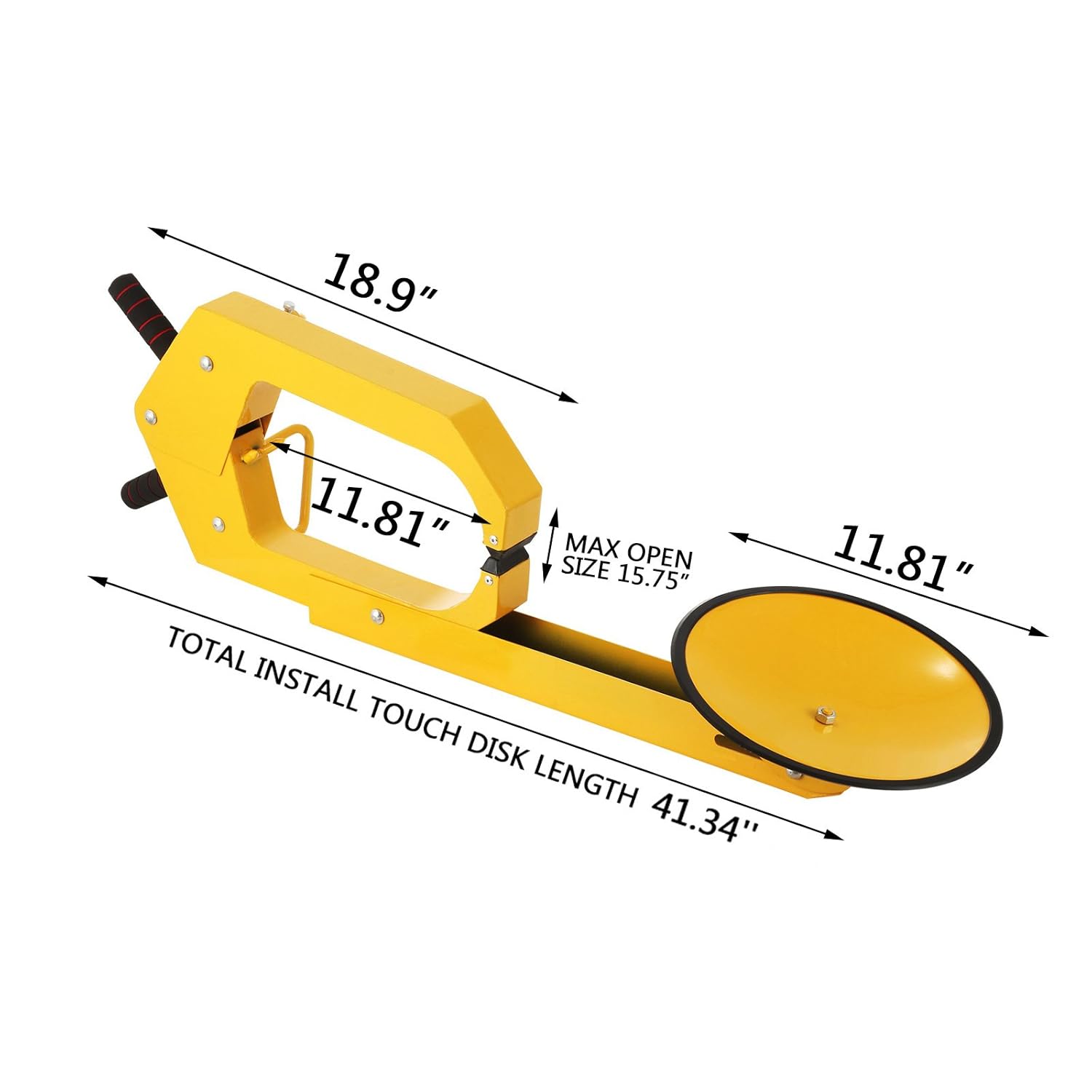 2pcs Mophorn 2pcs Wheel Lock Clamp Adjustable Tire Boot Lock AntiTheft