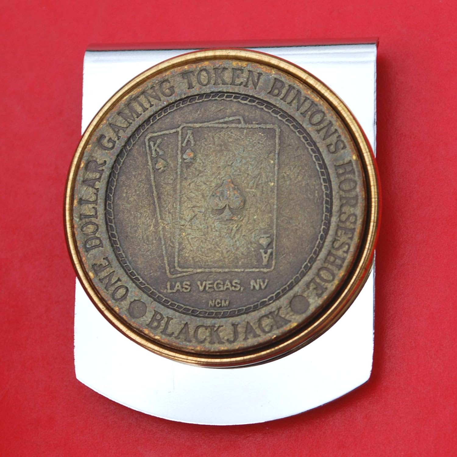 Vintage Binion’s Horseshoe Club Casino 1 Dollar Gaming