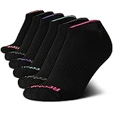 Reebok Womens Athletic Socks - Performance Cushioned Low Cut Socks (6 Pack)