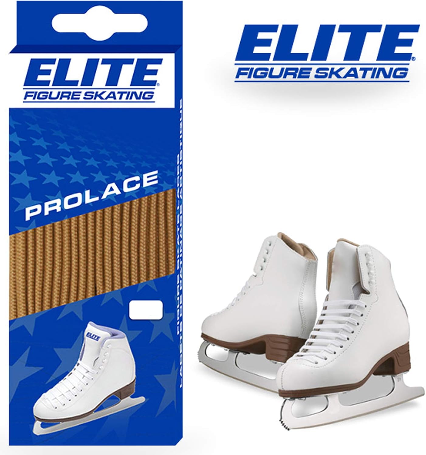 Elite Figure Skating, Figure Skate Laces, One Pair of Pro Lace Non-Waxed Laces (Size/Color Choice) : Sports & Outdoors