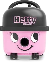 Numatic Hetty Turbo Cylinder Vacuum HET160T 6L 620W TriTex Filtration Pink view 3