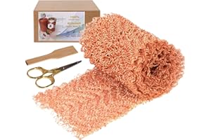 RYXRHSWZP Copper Mesh Rodent Control Copper Wool for Slugs Mice Pest Snail Bird Control 4" x 50 in Copper Wire for Weep Hole Covers Rodent Mesh