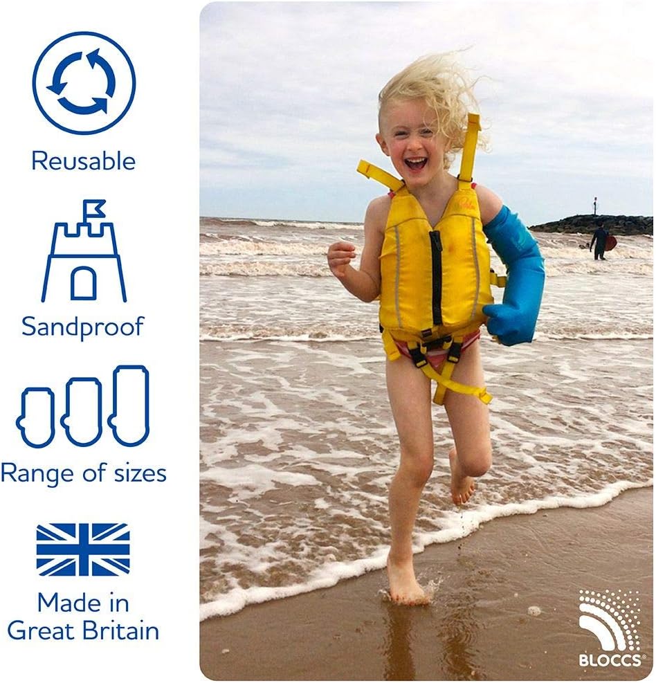 Bloccs Waterproof Cast Covers for Shower Arm, Child Full Arm (Small): Health & Personal Care