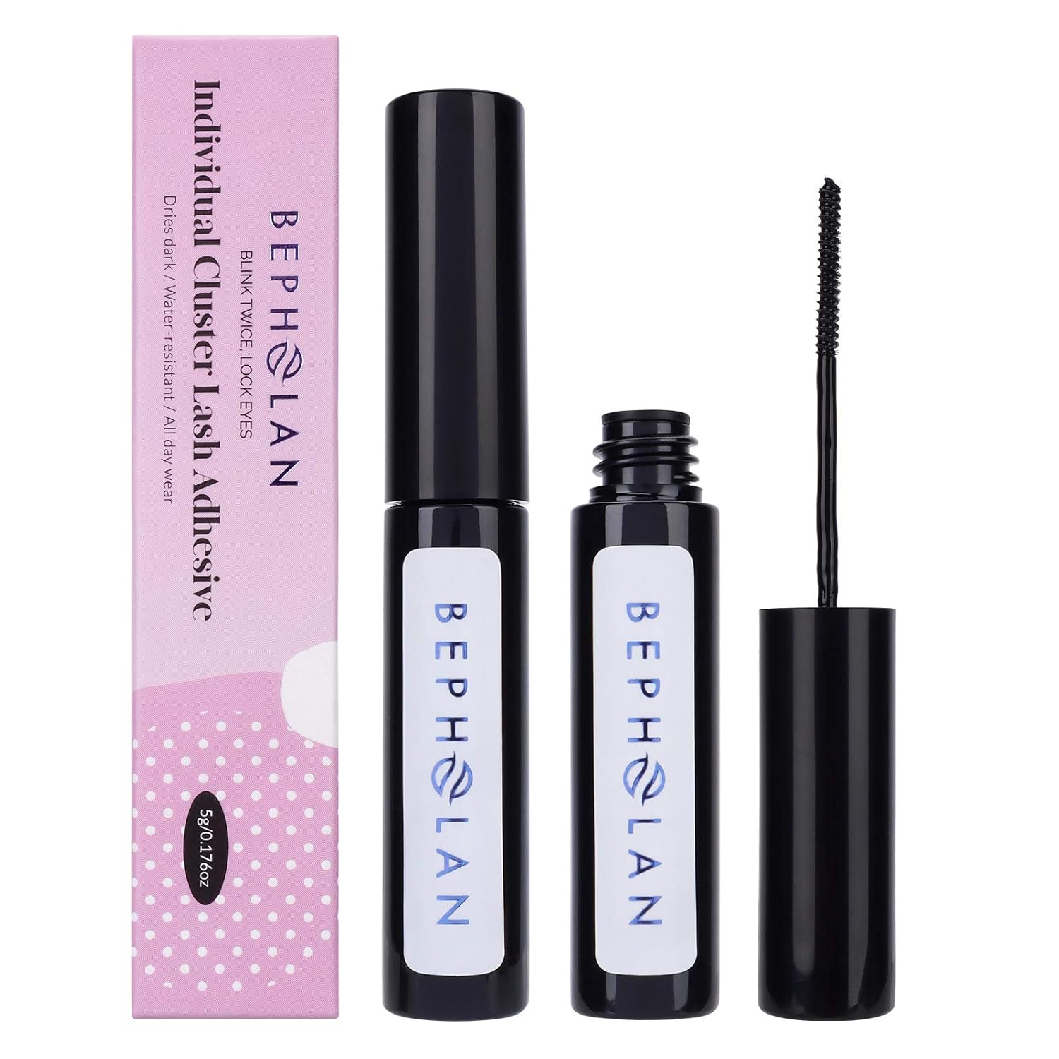 BEPHOLAN Professional Individual Eyelash Glue Latex Free