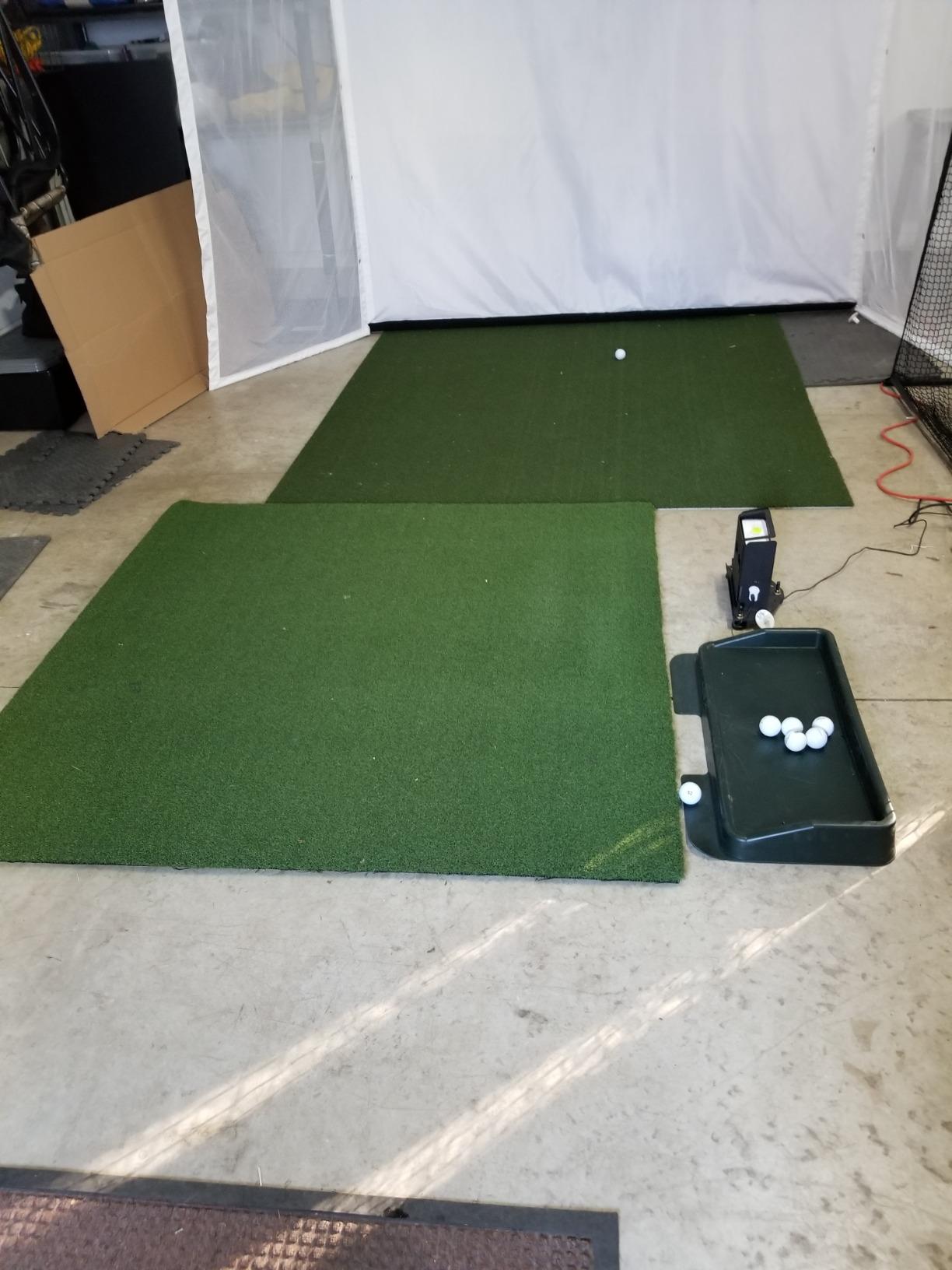 40/mo Finance Super Tee Golf Mat with Tray 5 feet x 5 feet Buy