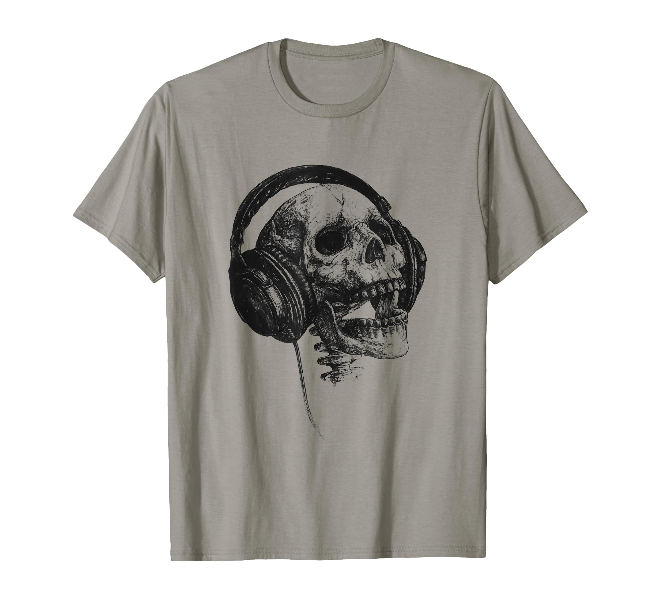 Photo 1 of ***SIMILAR***
Music Forever Skull With Headphones Ink Graphic Rock Song T-Shirt XL 