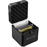Odyssey Cases 7&Prime; Vinyl/Utility Black Krom&trade; Case Holds 60 Records