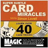 Magic Makers 40 Amazing Card Tricks | Teens &amp; Adults Magic | Includes Card Tricks &amp; Mind Reading Tricks