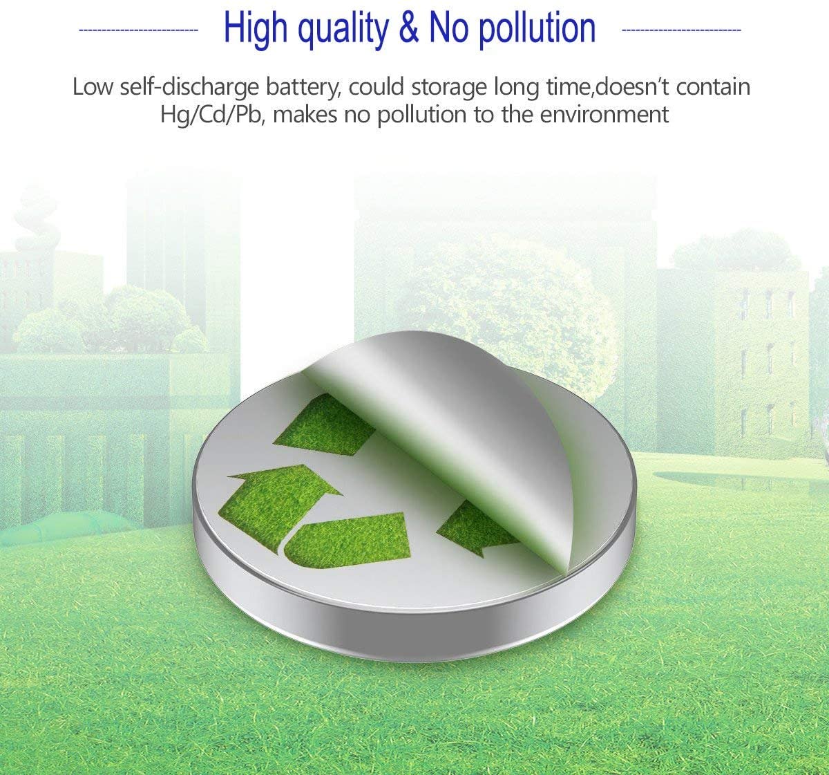 UOGTNON 379 SR521SW V379 Watch Battery 1.5V Button Cell (10-Pack)