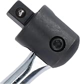 AB Tools 24" Breaker Bar 1/2 Drive + 3pc Metric Alloy Wheel Nut Sockets 17 19 view 2