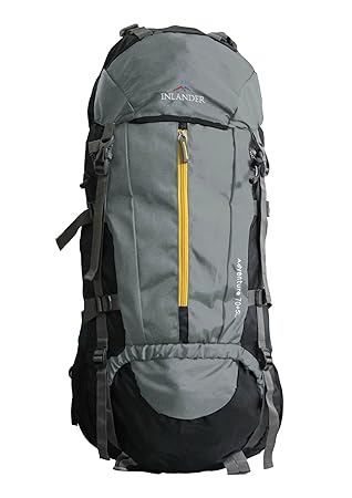 Inlander Polyester 70Liters Grey Rucksack