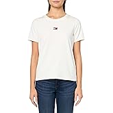Tommy Hilfiger Womens Embroidered Logo Flag Short Sleeve T-Shirt