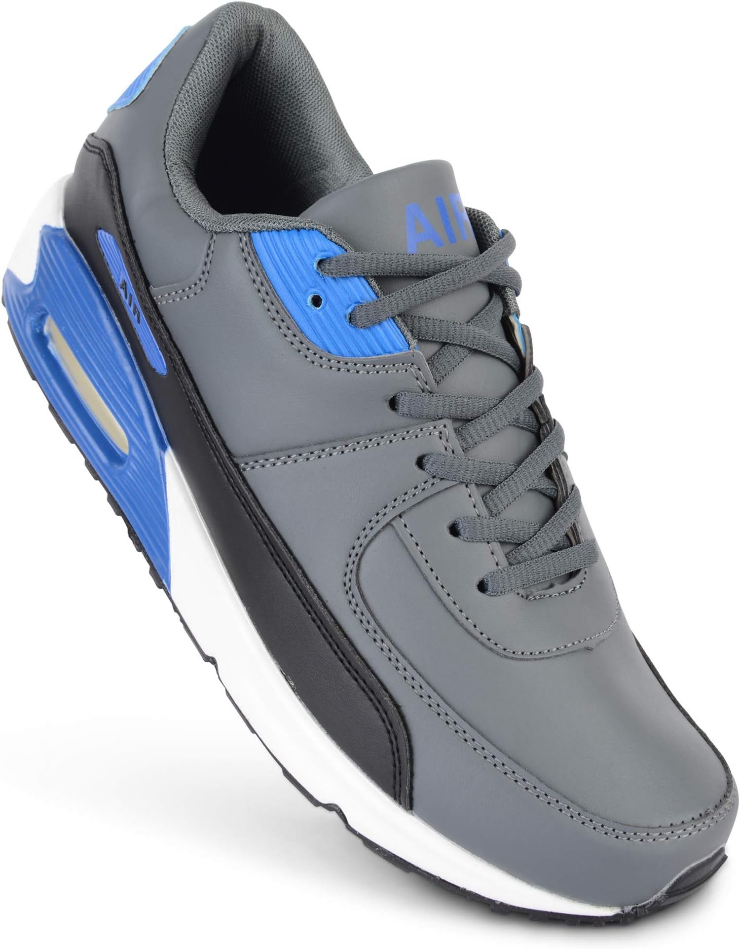 Mens Classic Shock Absorbing Vintage Running Shoe Trainers Jogging Gym Fitness Trainer Shoes UK Sizes