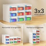 ARTDOT Diamond Art Storage Boxes 315 Slots 9-Drawer Set Craft Organizer view 3