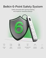 Belkin 4 Way 4 Plug 2 m Surge Protection Extension Lead White view 4