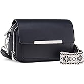 Roulens Crossbody Bags for Women Small Crossbody Wallet Purses with Card Slots Leather Shoulder Handbags Travel/Daily Use