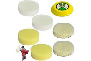 Beaufan Sander Accessory Kit Replacement for Milwaukee Electric Tools 49-36-2438 M12 Spot Polisher