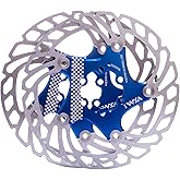 YBEKI Premium Floating Bike Disc Brake Rotor (140/160/180/203mm) - CNC Machined Stainless Steel & Aircraft Aluminum - Enhance