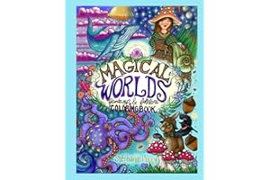Magical Worlds: Fantasy and Folklore Coloring Book