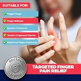 Dr. Arthritis Finger Splint & Handbook for Arthritis & Recovery, S/M Nude view 3