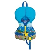Airhead Treasure Life Jacket for Kids - USCG Approved Infant &amp; Child Boating Safety PFD for Swimming, Water Play &amp; Family Recreation, Closed-Side Flotation Device