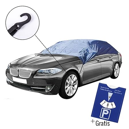 Halbgarage M für Kleinwagen Winter geeignet 259x122x60cm