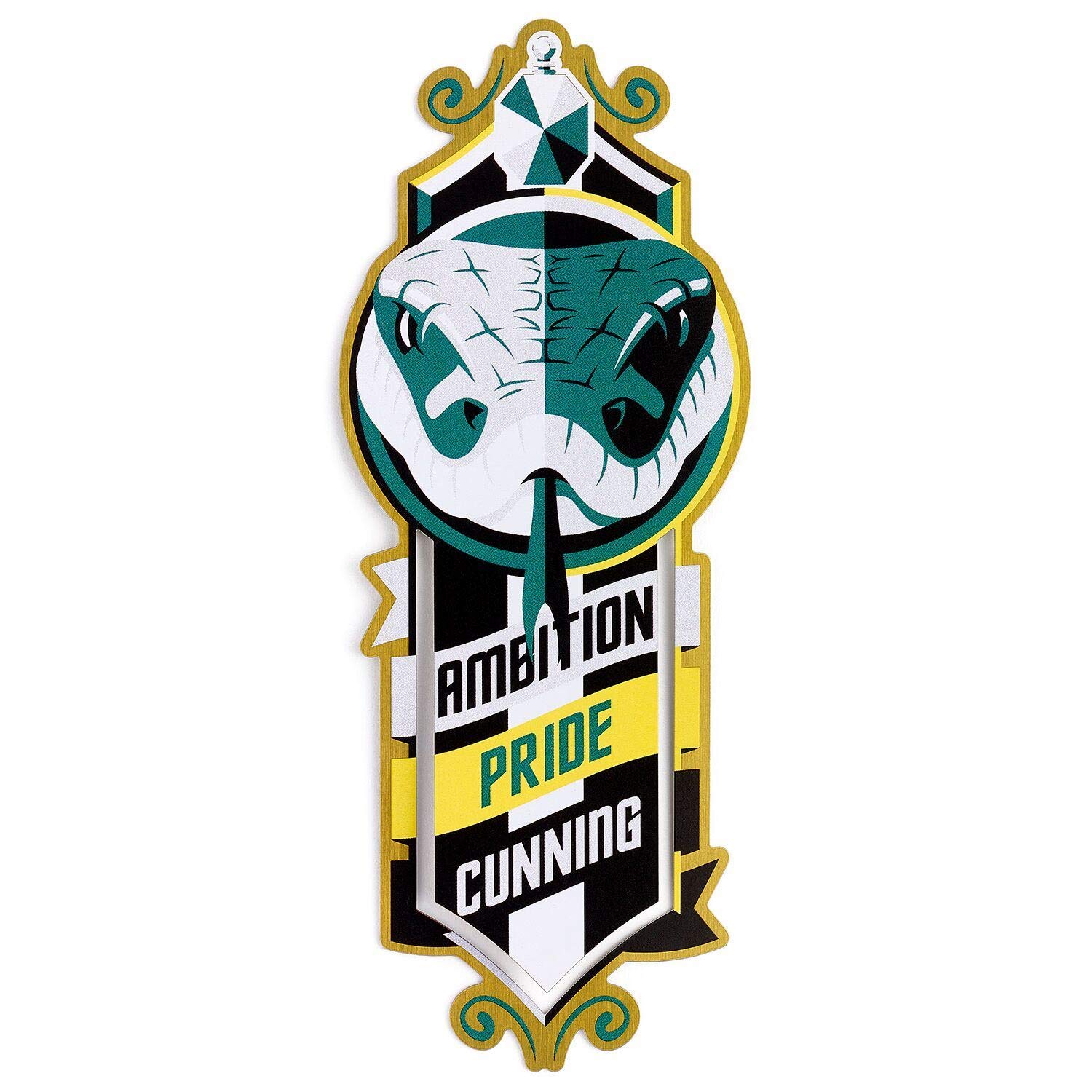 Harry Potter Slytherin Bookmark by The Carat Shop