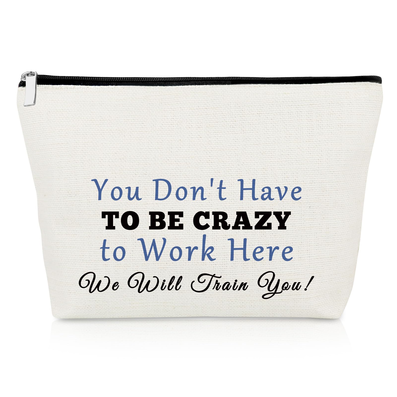 New Colleague Welcome Gift Makeup Bag Inspirational Team Gifts Congratulations Gifts for New Job Funny Coworker Gift Welcome Gift for New Employee Travel Cosmetic Pouch Welcome to The Team Gift