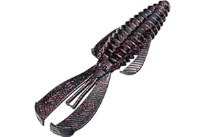 Strike King Rage Bug Fishing Lure, Soft Plastic Grub, Unique Design, Subtle Action