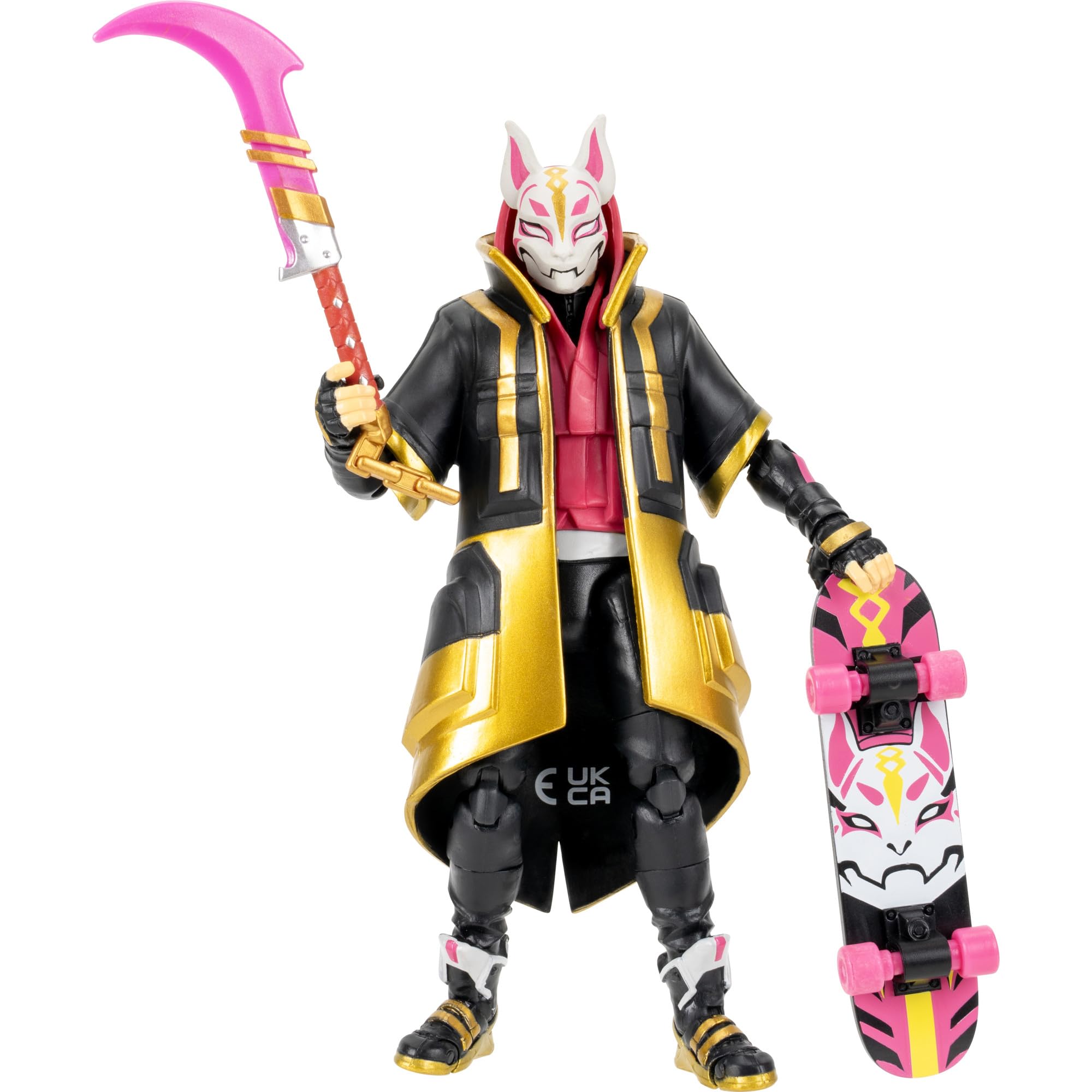 Fortnite Legendary Drift - 6-inch Articulated Figure with Harvesting Tool, Back Bling, and Code for Bonus Virtual Item