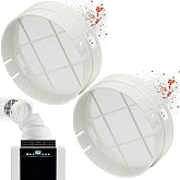 EROFORMOS Washable Hose Pre-Filter for Portable Air Conditioner, 5&rsquo;&rsquo; Diamiter 2 Pack White