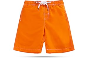 SIX ISLANDS Boys Swim Trunks - Quick-Dry, Comfortable, Ages 5/6 to 18/20 - Fun Patterns, Durable Design Boys Bathing Suit