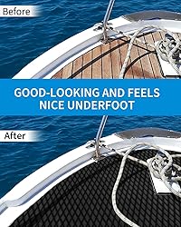 OCEANBROAD Self-Adhesive 96''x16'' Boat Flooring