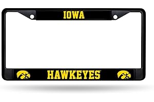 Rico Industries NCAA Tide Primary Black License Plate Frame