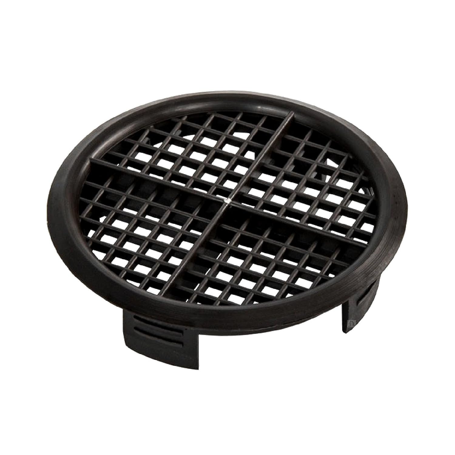 4 x Black Plastic 70mm Round Soffit Air Vents/Upvc Push Fit Eaves Disc